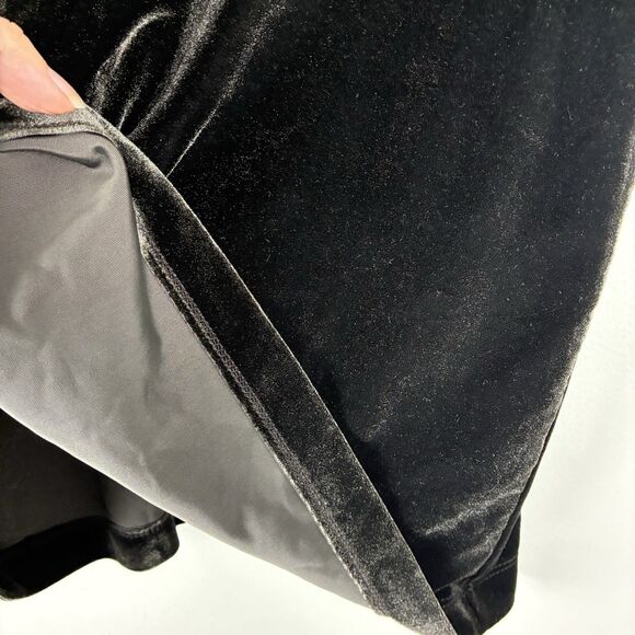 Chicos Velvet Tank Top Women’s Sz 2 / L Stretch Dark Brown Formal Party Holiday - Picture 3 of 6